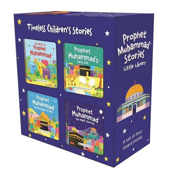 Prophet Muhammad Stories - Little Library (4 Board Books Set)