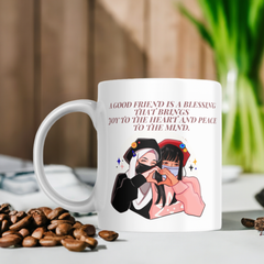 "Sip in Style: Celebrate Friendship with Our Inspirational Mugs!"